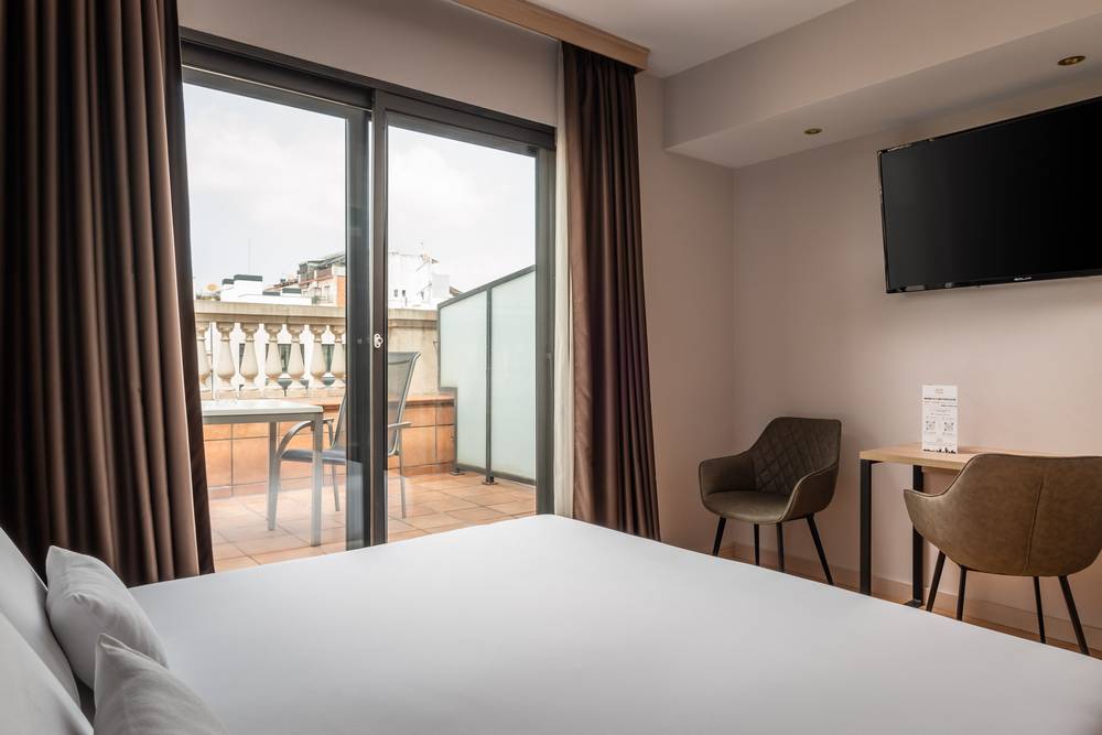 Premier con terraza  Sunotel Central Barcelona